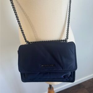 Michael Kors Claire XS Nylon Crossbody & Shoulder Bag - navy - NEW!
